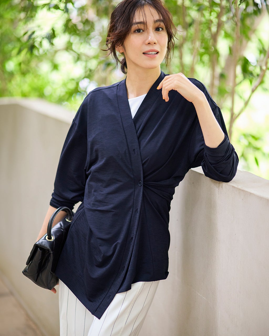a0008【シクラス】レディースジャケット　ネイビー/XSサイズ レディース ジャケット・羽織り・ジレ（テーラード）（ネイビー