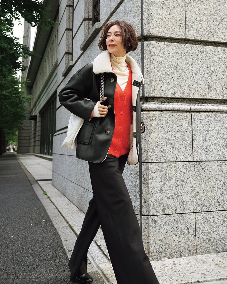 エコムートン・リバーシブルコート 詳細画像 ブラック 1