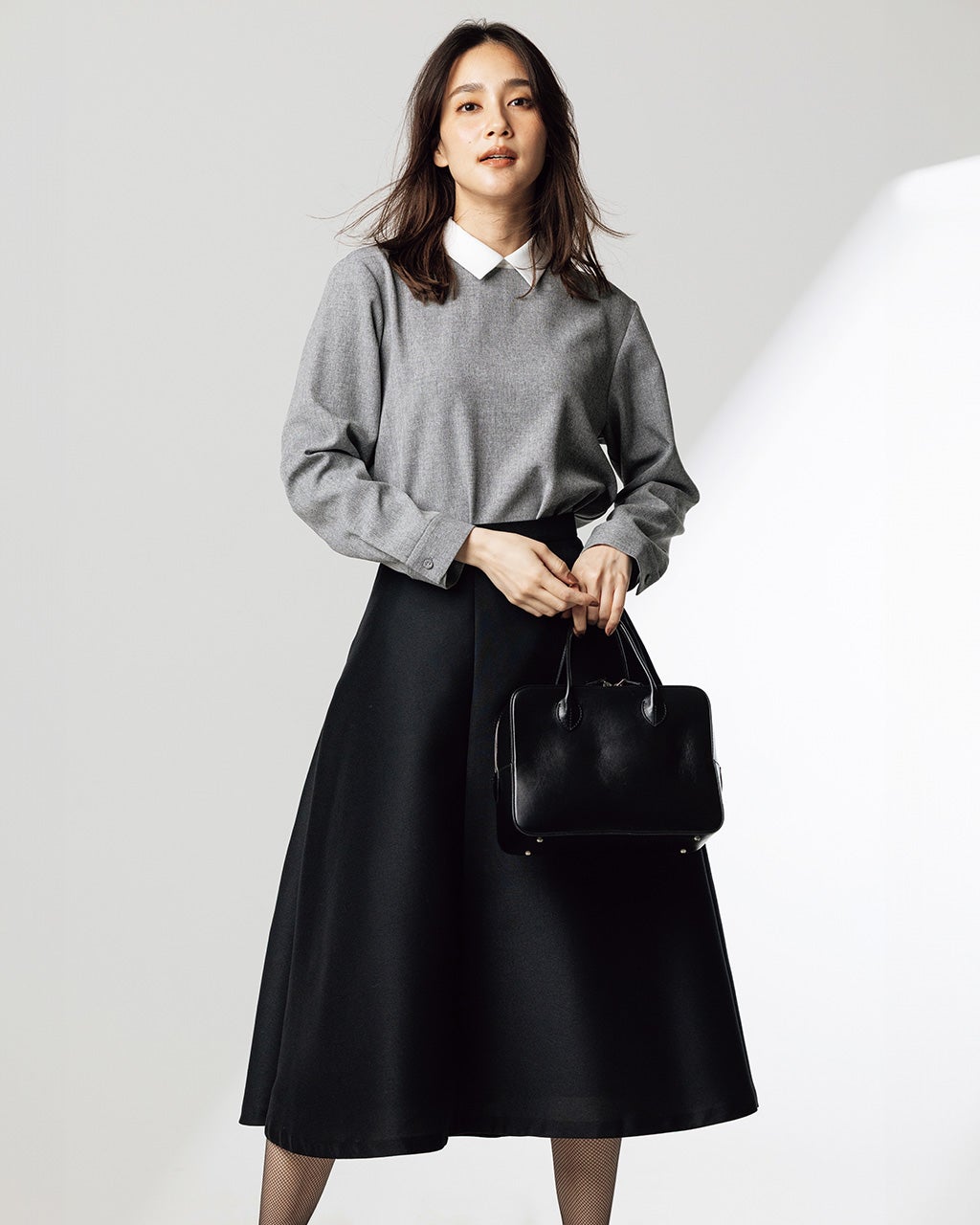 グラシエツイル・2WAY衿ブラウス/40代50代からのレディース