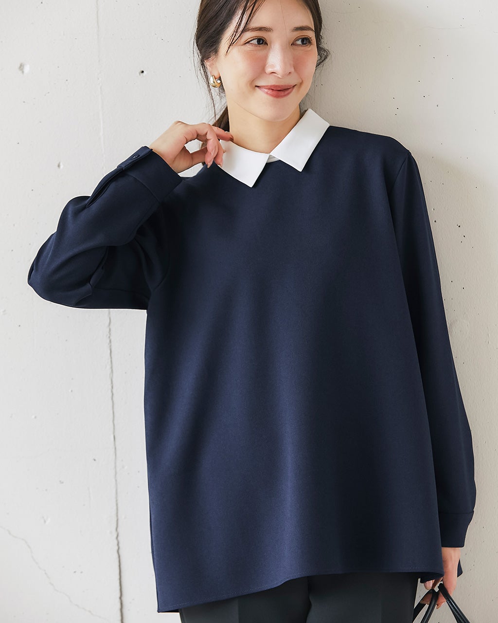 グラシエツイル・2WAY衿ブラウス/DoCLASSE