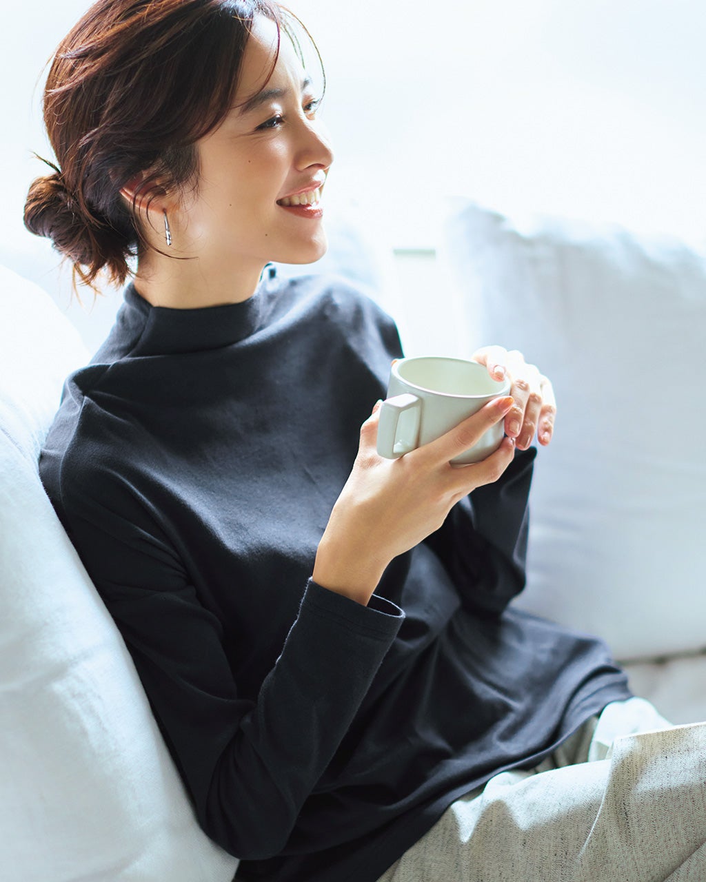 レディース 販売枚数16万枚突破！コットンガーゼシリーズ/40代50代から