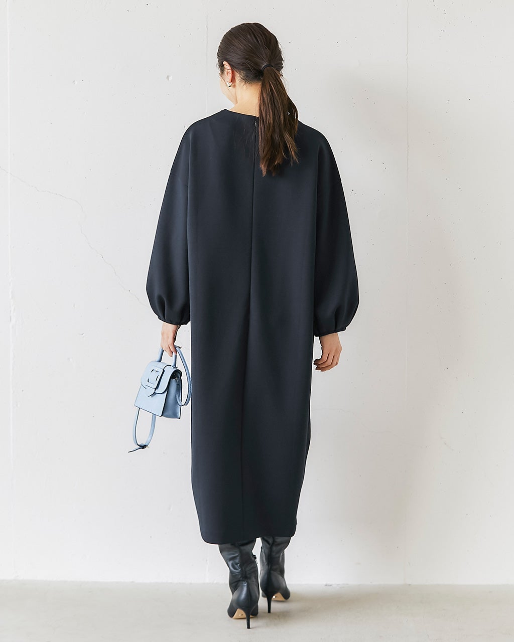 LaBao.mary様のピンセート ライトダンボールニット・ビジューワンピース/40代50代からの