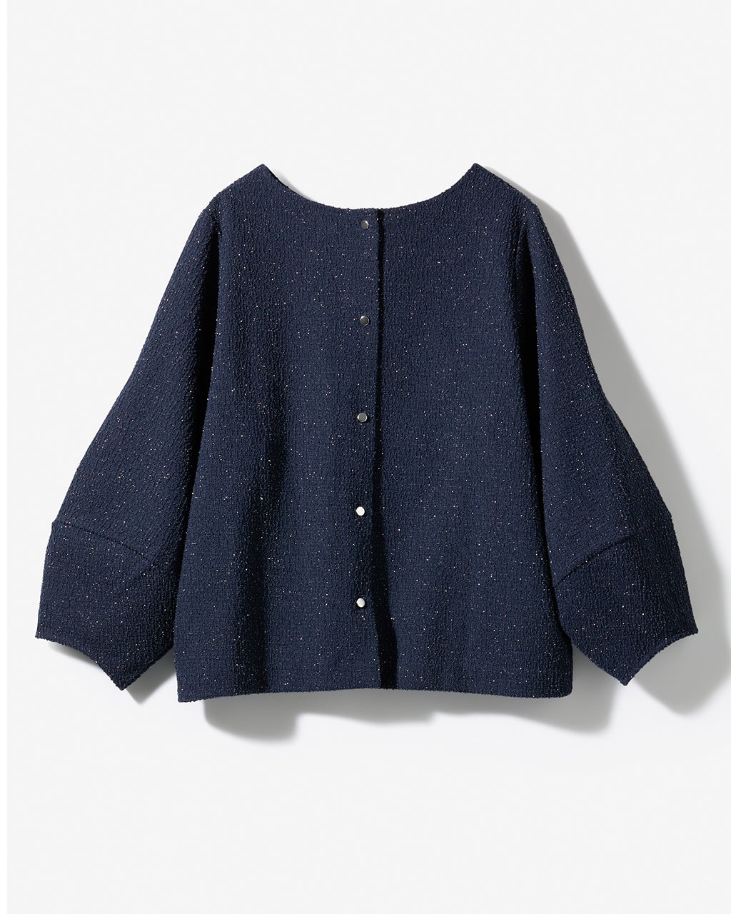 ClarionE2SPECIAL.A4SPECIAL.D5SPECIAL他あり ストレッチラメジャカード・2WAYプルオーバー/40代50代からの