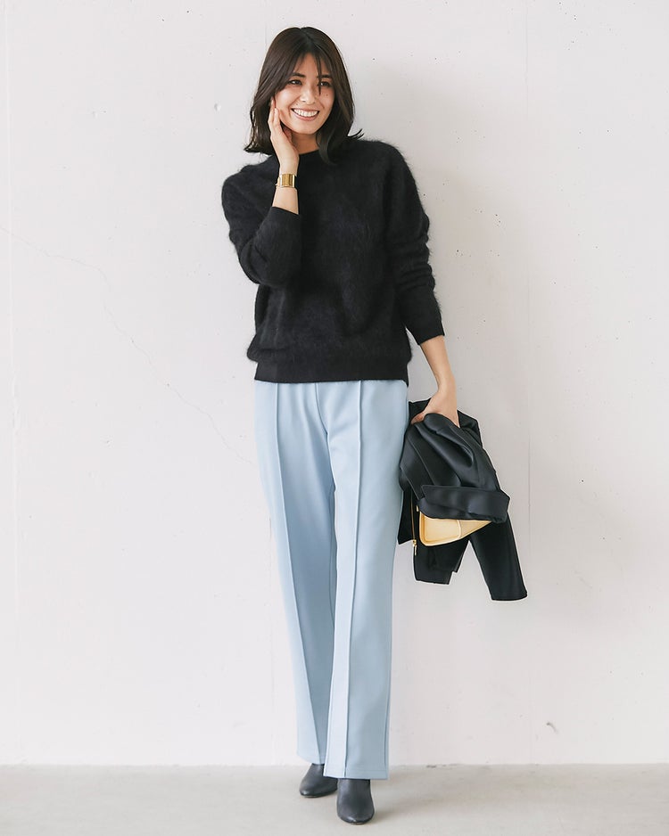 プレシャスウォームN・美脚ストレート／69cm 詳細画像 ダスティーブルー 4