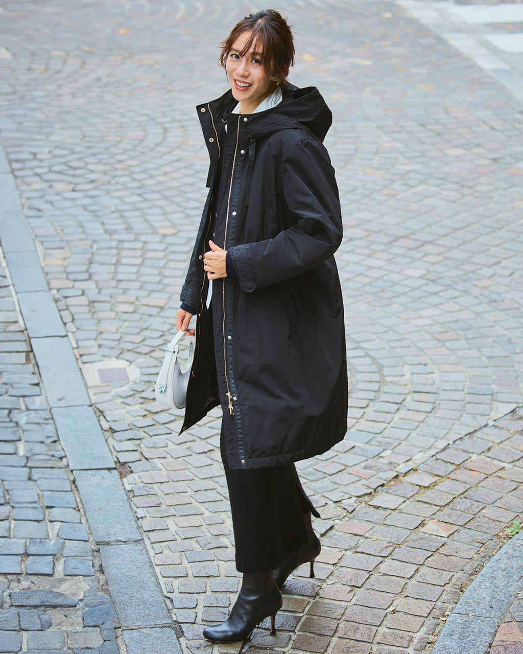 【最終値下】1度のみ着用☆Do CLLASE マジカルサーモ・グログラン マジカルサーモ・グログラン／フードコート/40代50代からの