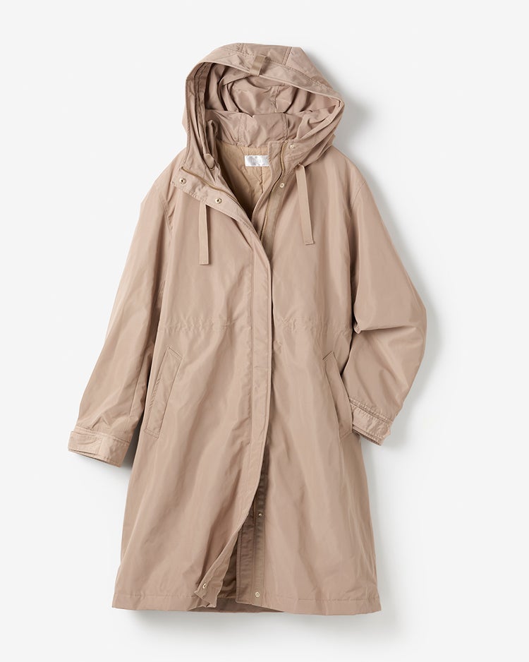 マジカルサーモ・グログランコート／立体フード 詳細画像 トープ 9