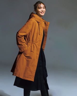 マジカルサーモ・グログランコート/立体フード