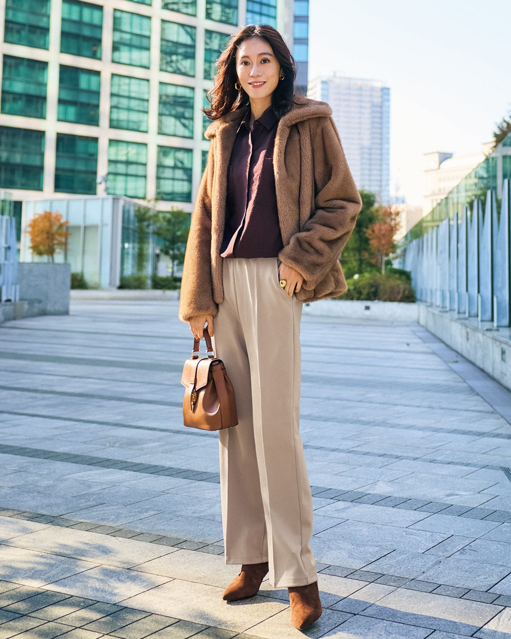 プレシャスウォームN・美脚ストレート／64cm/DoCLASSE