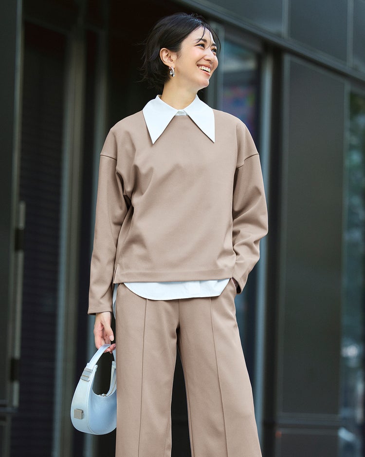 プレシャスウォームN・プルオーバー 詳細画像 ライトトープ 1