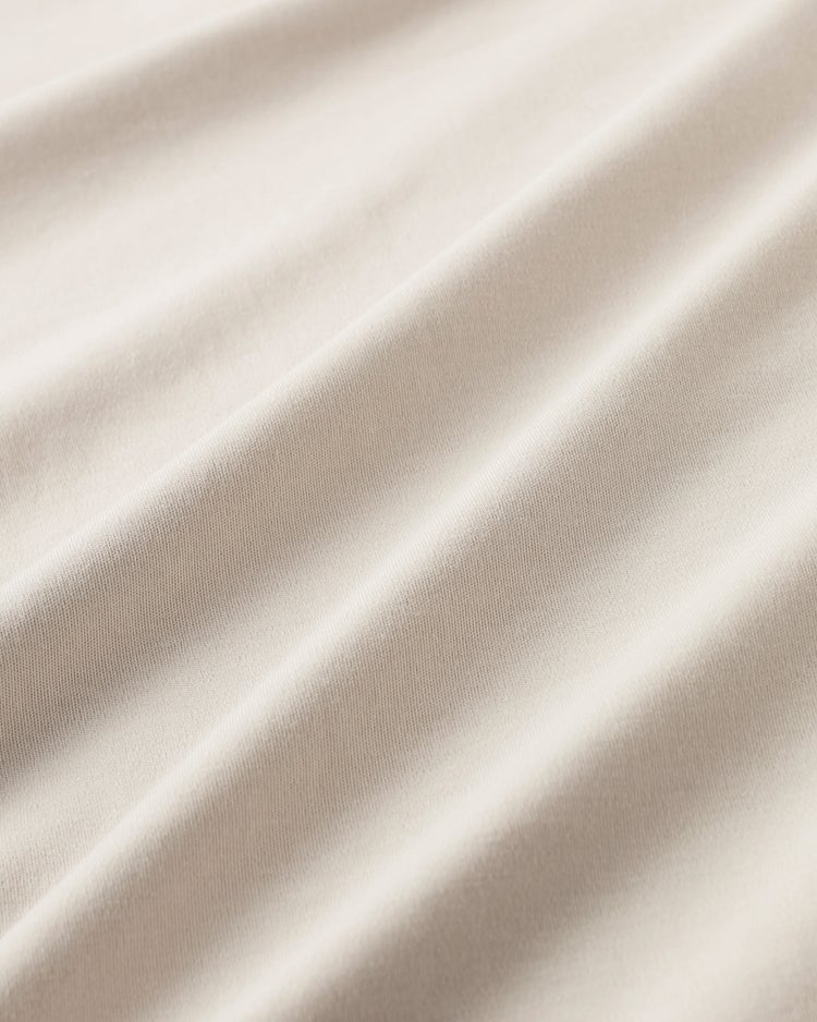 超長綿・サイドボタンハイネック 詳細画像 ライトグレー 3