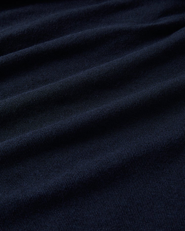 スキンタッチウール・クルーネック 詳細画像 ミッドナイトブルー 5