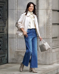 裏ベロアデニム・ワイド/68cm