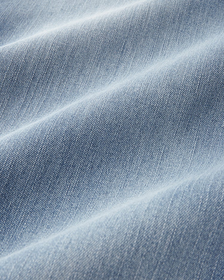 裏ベロアデニム・ワイド／68cm 詳細画像 ライトインディゴ 6