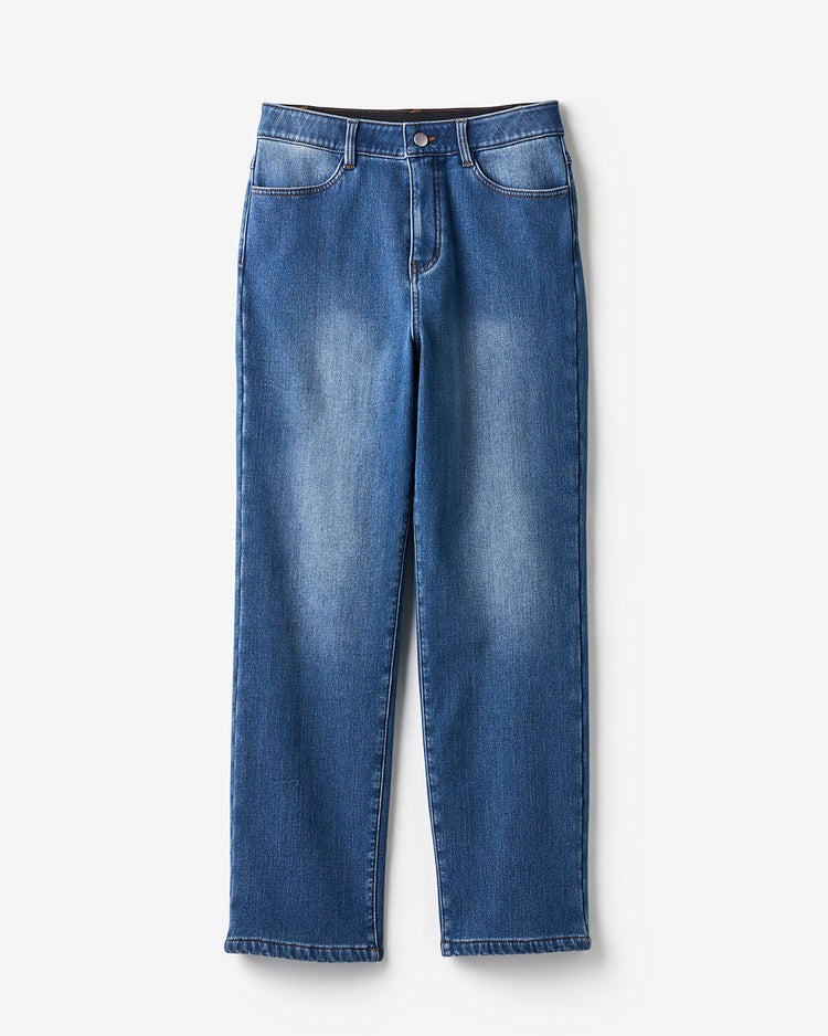 裏ベロアデニム・ストレート/68cm 詳細画像 インディゴ 7