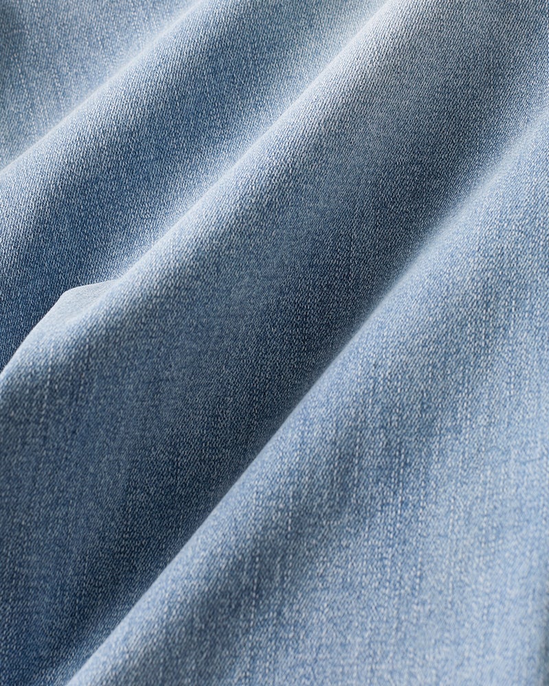裏ベロアデニム・ストレート/68cm 詳細画像 ライトインディゴ 2