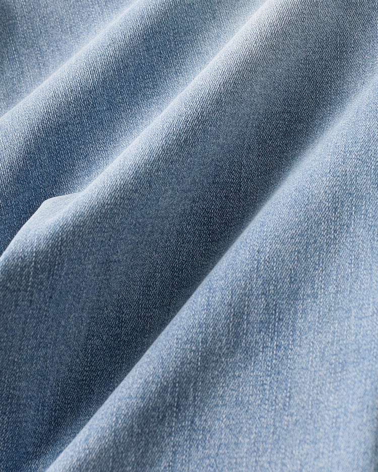 裏ベロアデニム・ストレート/68cm 詳細画像 ライトインディゴ 2