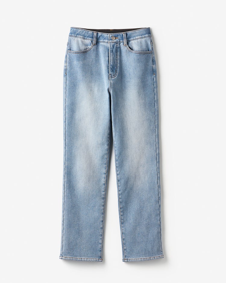 裏ベロアデニム・ストレート/68cm 詳細画像 ライトインディゴ 3