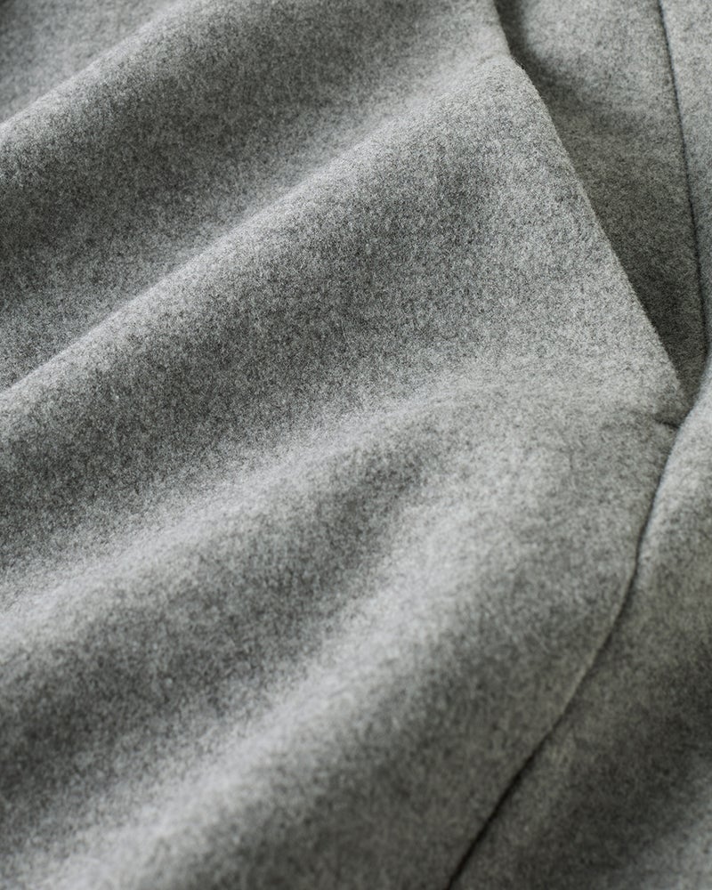 ウォームストレッチ・クロップドワイド 詳細画像 グレー 2