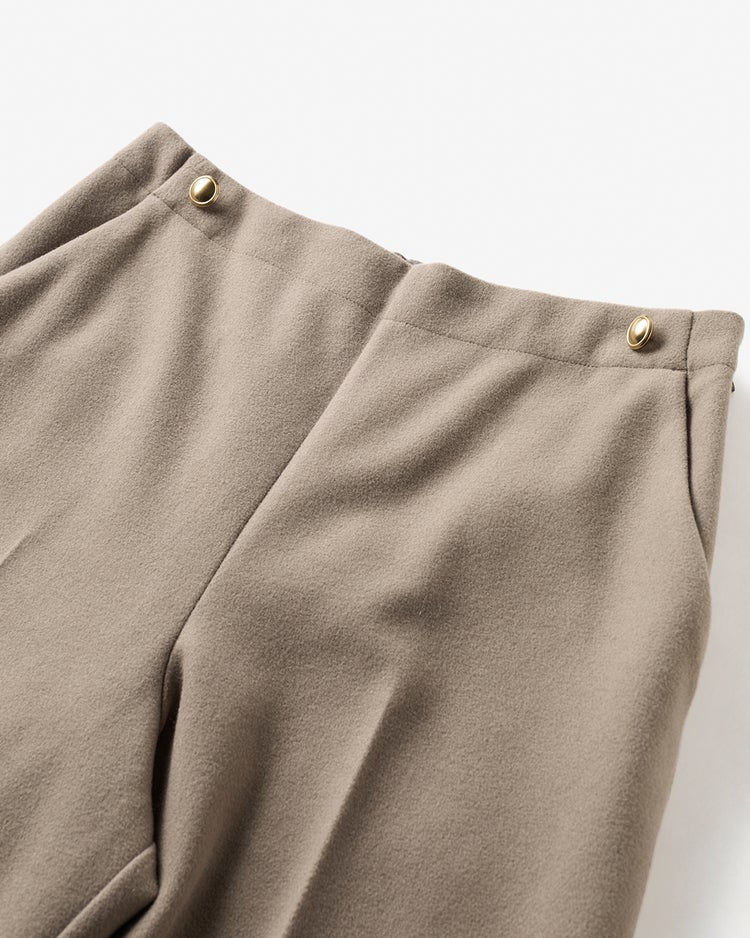 ウォームストレッチ・クロップドワイド 詳細画像 トープ 2