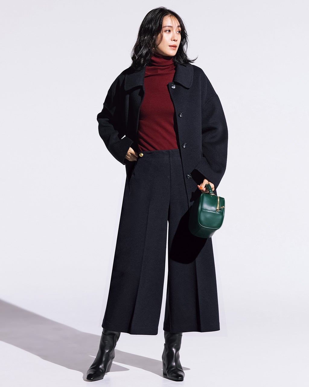 ウォームストレッチ・クロップドワイド/DoCLASSE