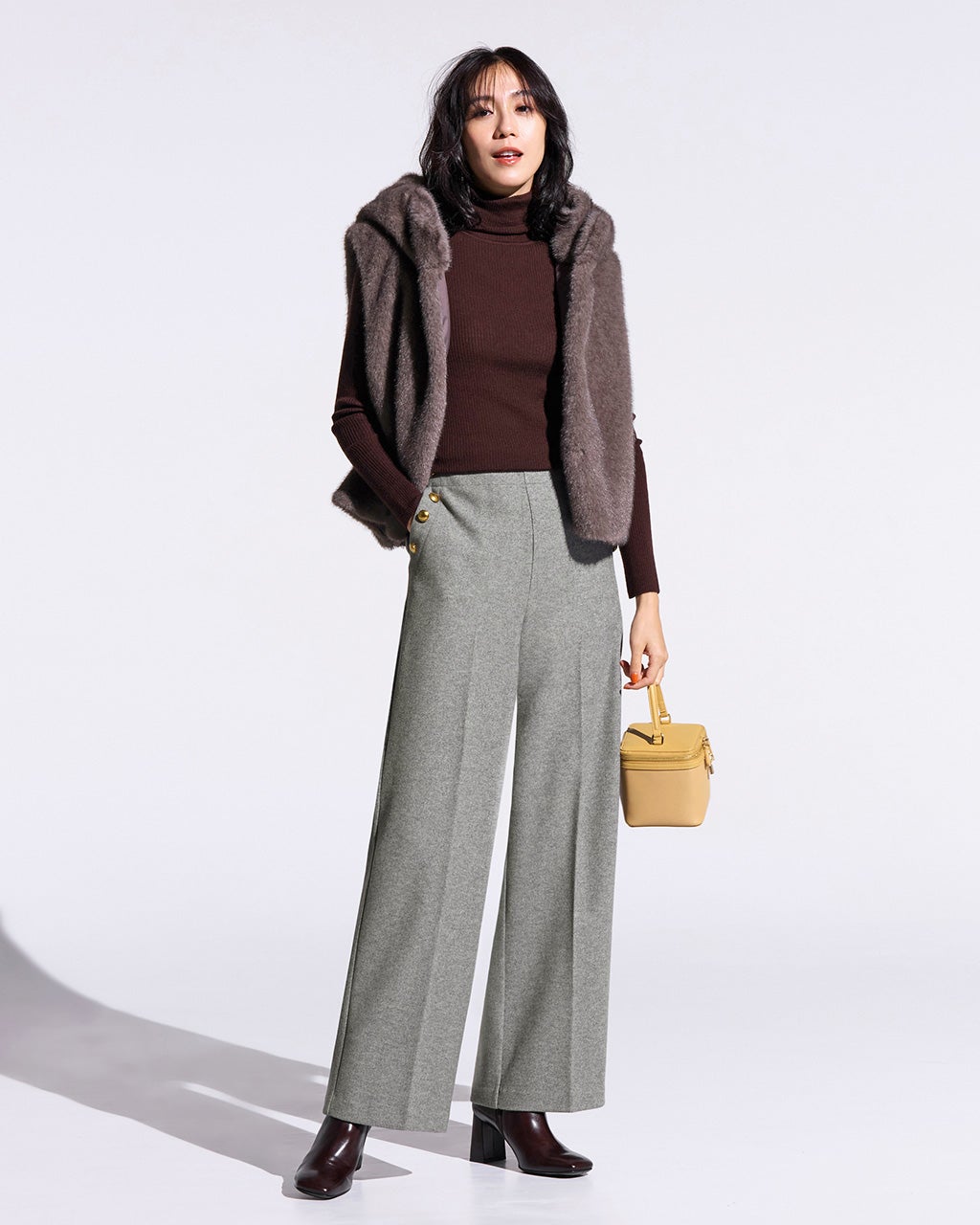 レディース パンツ（グレー）一覧/40代50代からのファッション通販