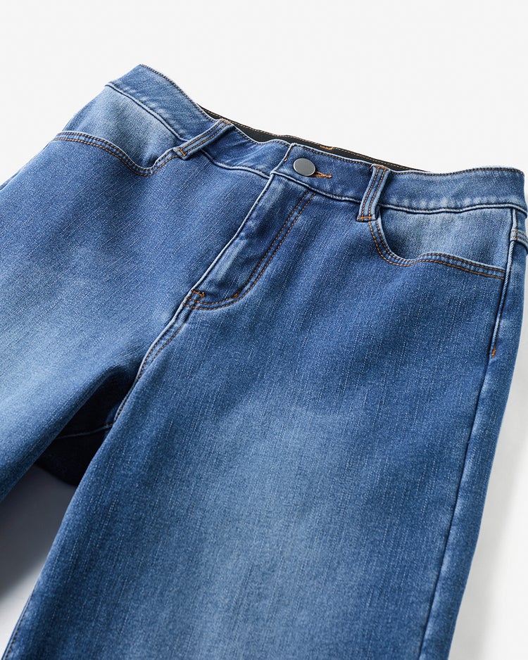 裏ベロアデニム・ワイド／72cm 詳細画像 インディゴ 2