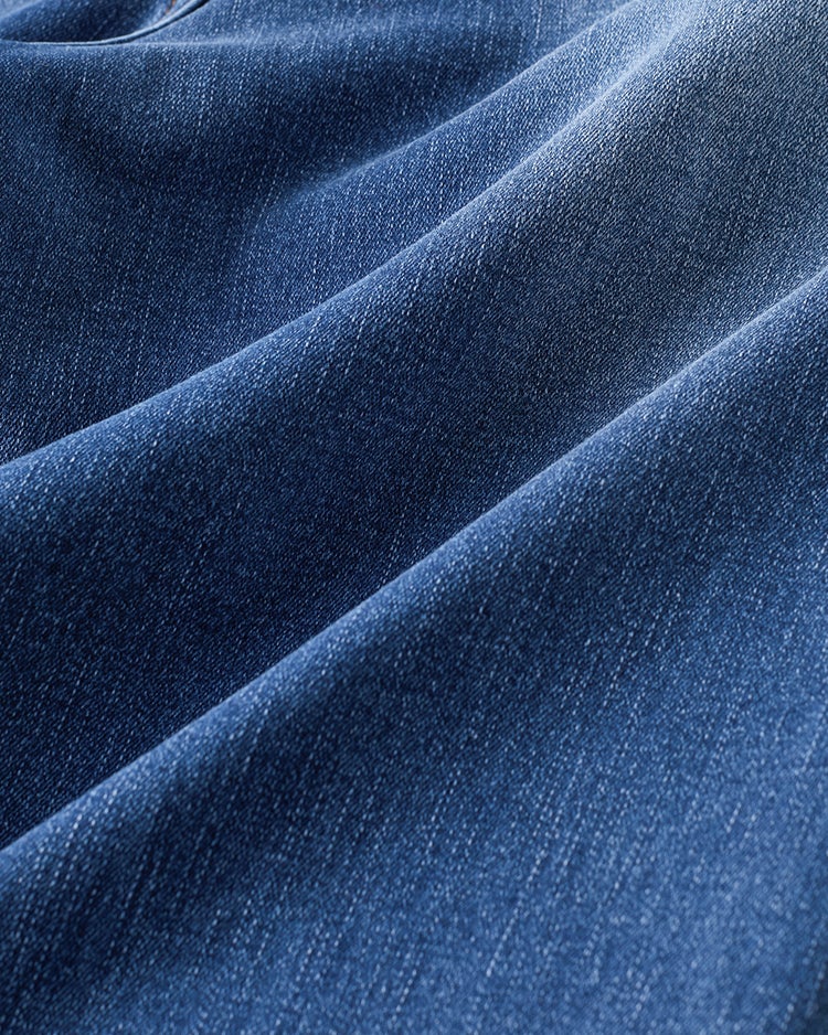 裏ベロアデニム・ワイド／72cm 詳細画像 インディゴ 5