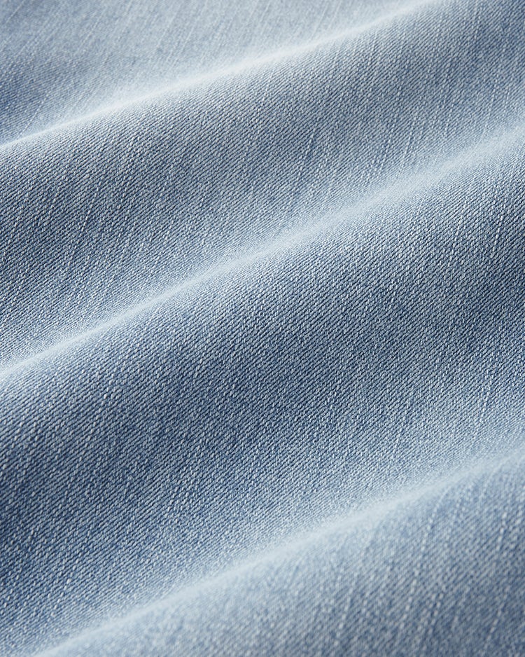 裏ベロアデニム・ワイド／72cm 詳細画像 ライトインディゴ 2