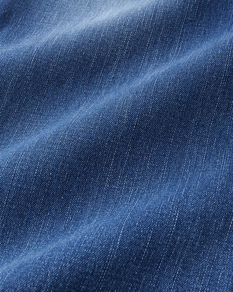 裏ベロアデニム・ストレート／72cm 詳細画像 インディゴ 2