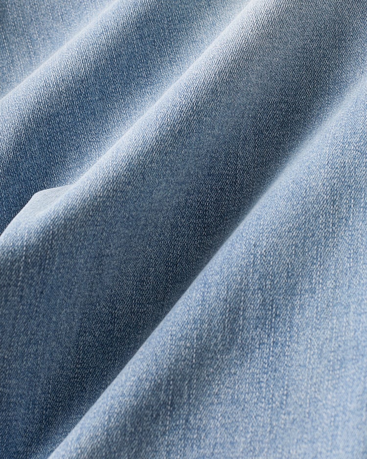 裏ベロアデニム・ストレート／72cm 詳細画像 ライトインディゴ 5