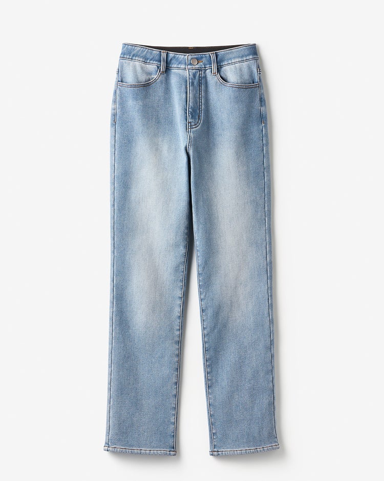 裏ベロアデニム・ストレート／72cm 詳細画像 ライトインディゴ 6