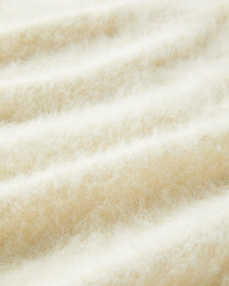 フェザーヤーン・2WAYニットベスト 詳細画像 オフホワイト 2