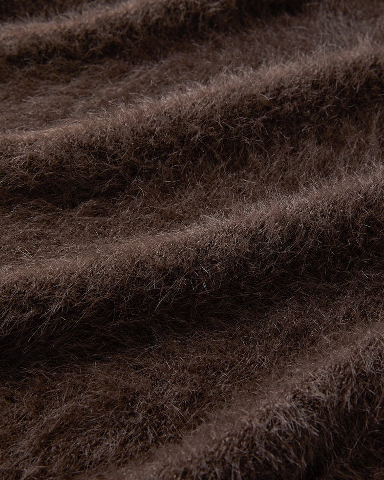 フェザーヤーン・2WAYニットベスト 詳細画像 ブラウン 7