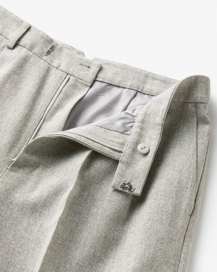 ラメツイード・タックワイドパンツ 詳細画像 ライトグレー 2