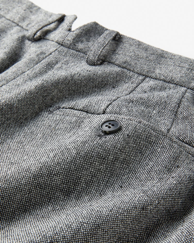 ラメツイード・タックワイドパンツ 詳細画像 ブラック 2