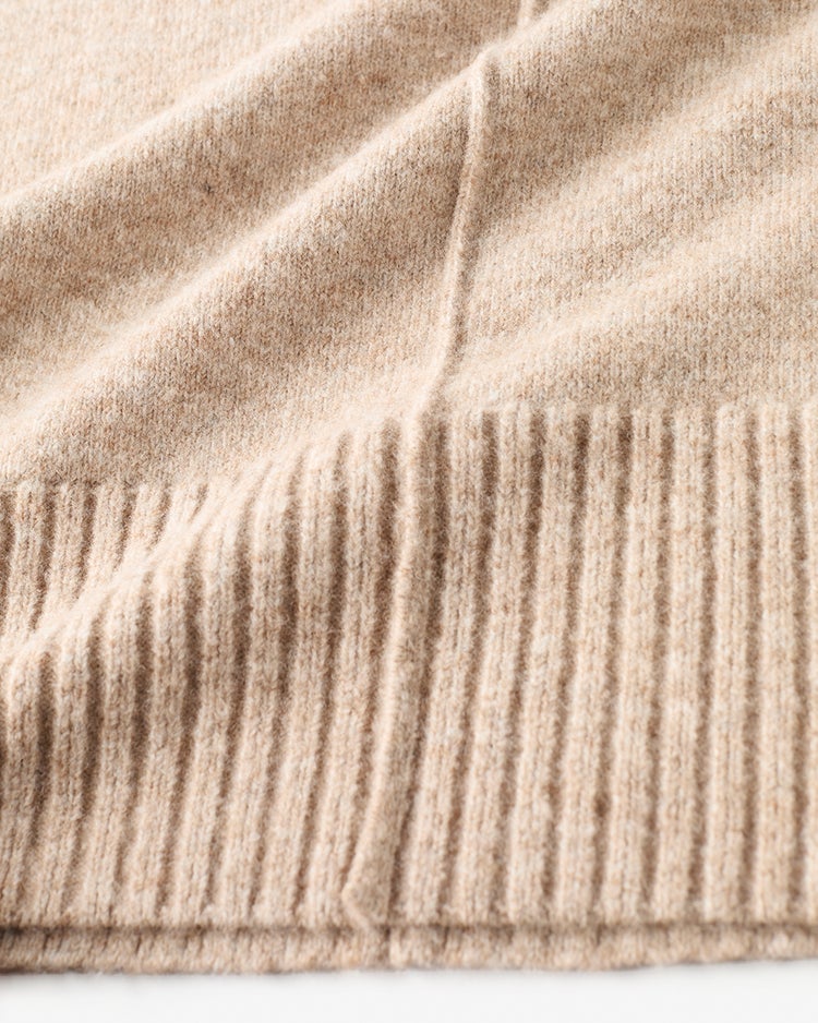 ハイネックベスト＆スカートセットアップ 詳細画像 ベージュ 8