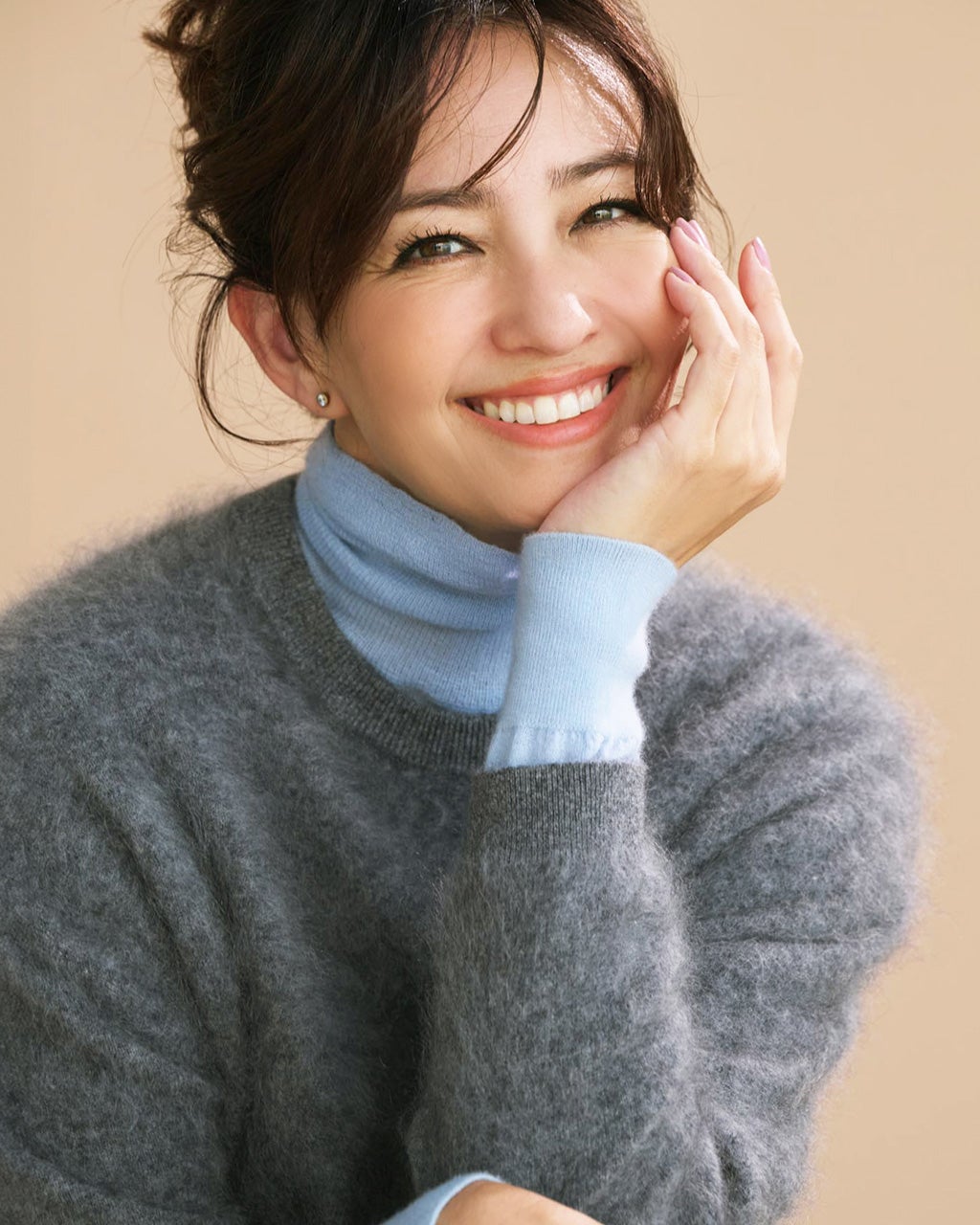 ミンクタッチカシミヤ・セーター/40代50代からのレディース