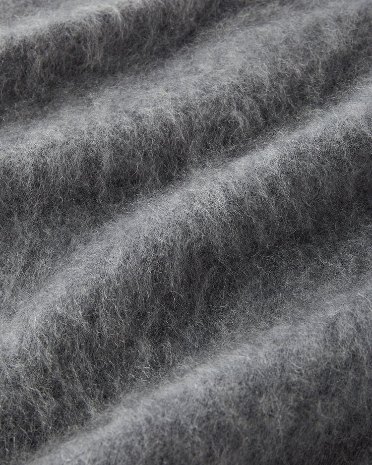 ミンクタッチカシミヤ・セーター 詳細画像 グレー 4
