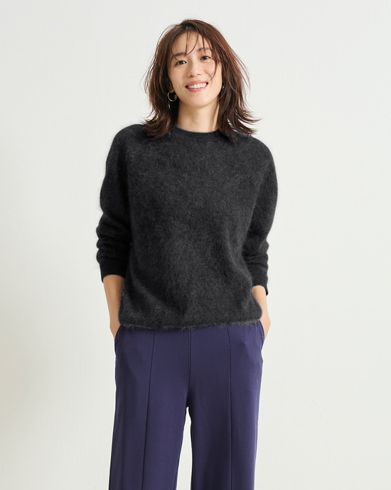 ミンクタッチカシミヤ・セーター