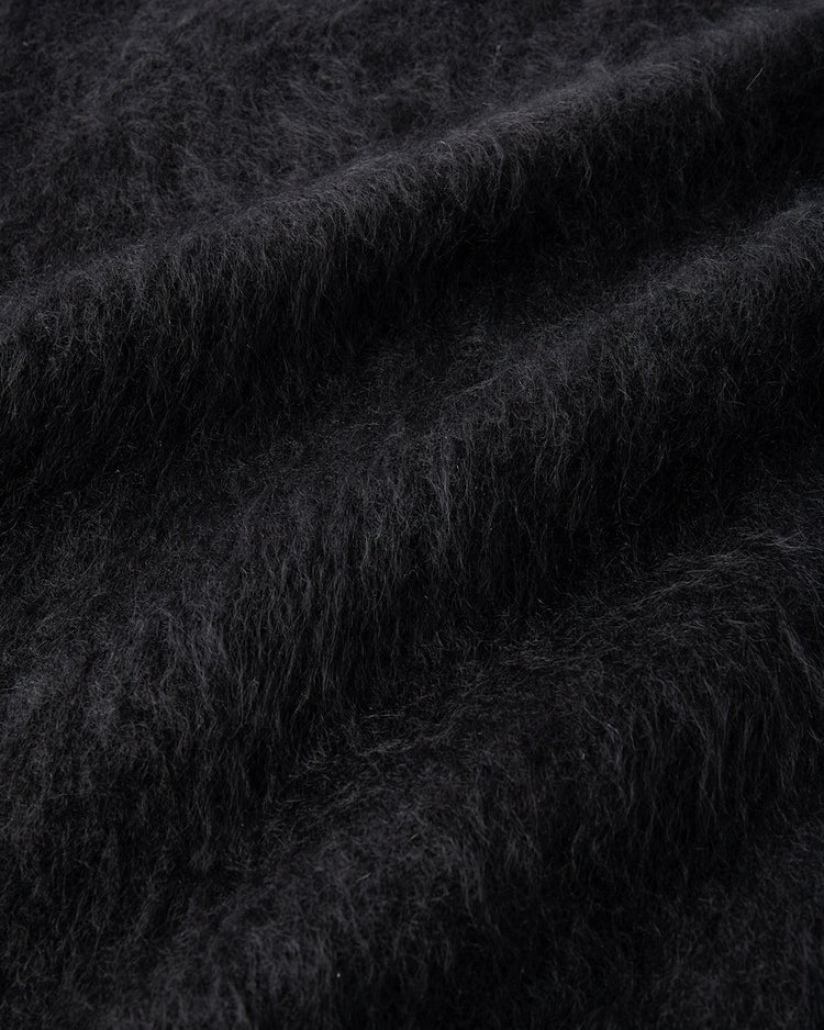 ミンクタッチカシミヤ・セーター 詳細画像 ブラック 7