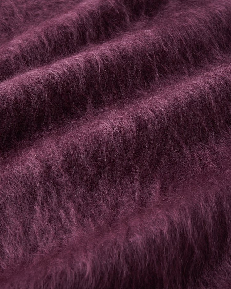 ミンクタッチカシミヤ・セーター 詳細画像 ボルドー 3