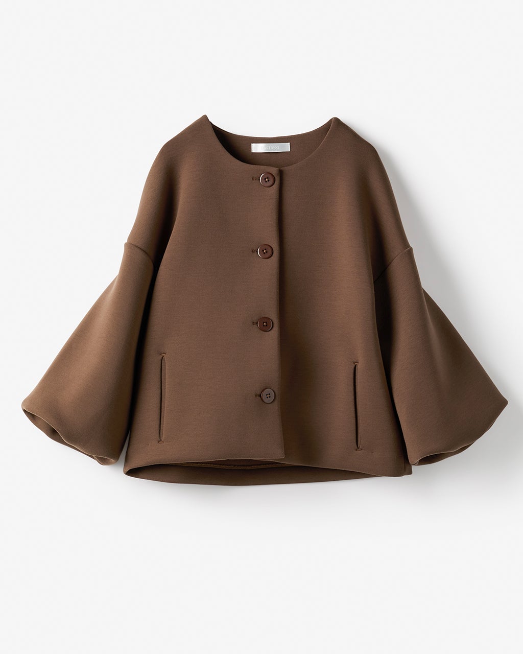 エアーライトフォルム・ノーカラージャケット/40代50代からの