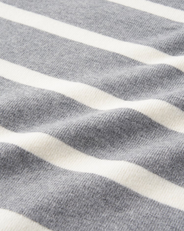 ウール混・ドロップショルダーセーター 詳細画像 グレーパターン 5