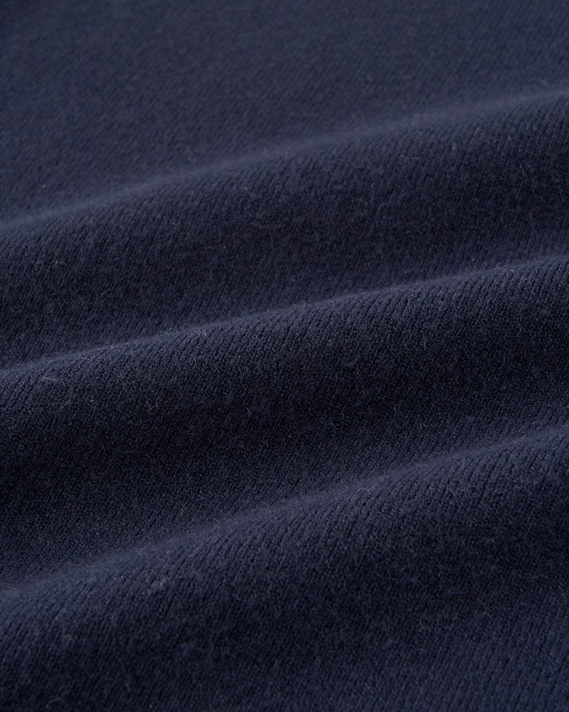 ウール混・ドロップショルダーセーター 詳細画像 ミッドナイトブルー 2