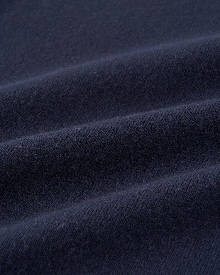 ウール混・ドロップショルダーセーター 詳細画像 ミッドナイトブルー 2