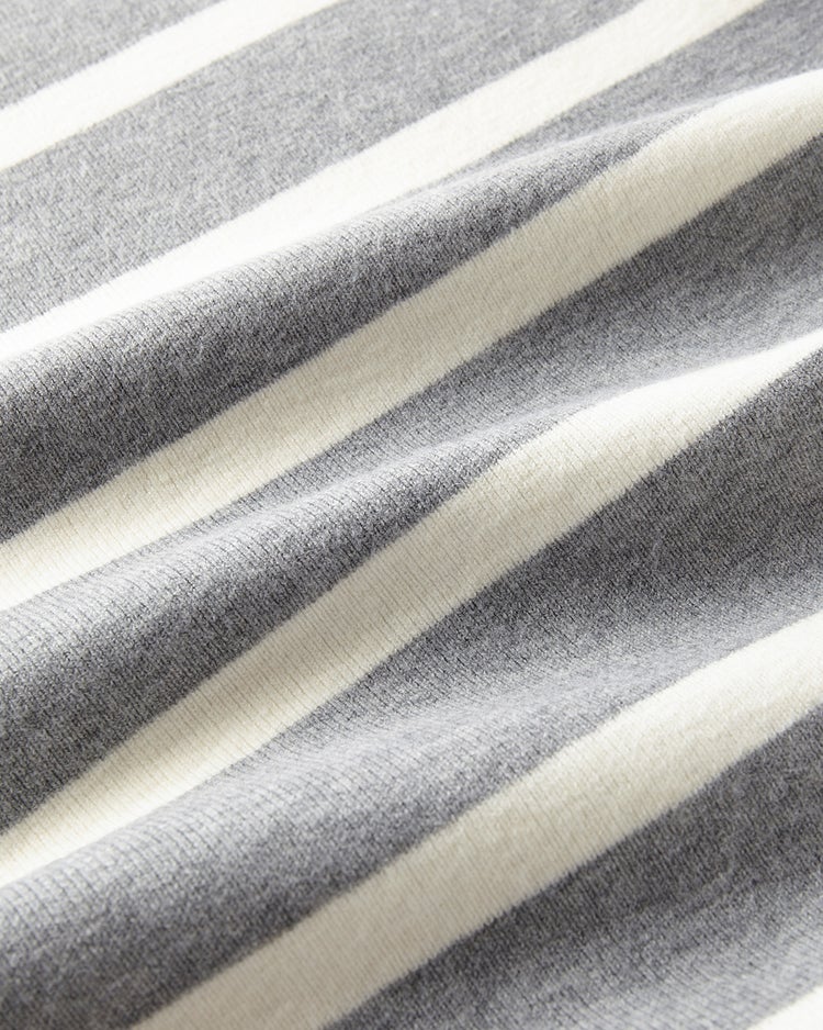 ウール混・ニットスカーフ 詳細画像 グレーパターン 2