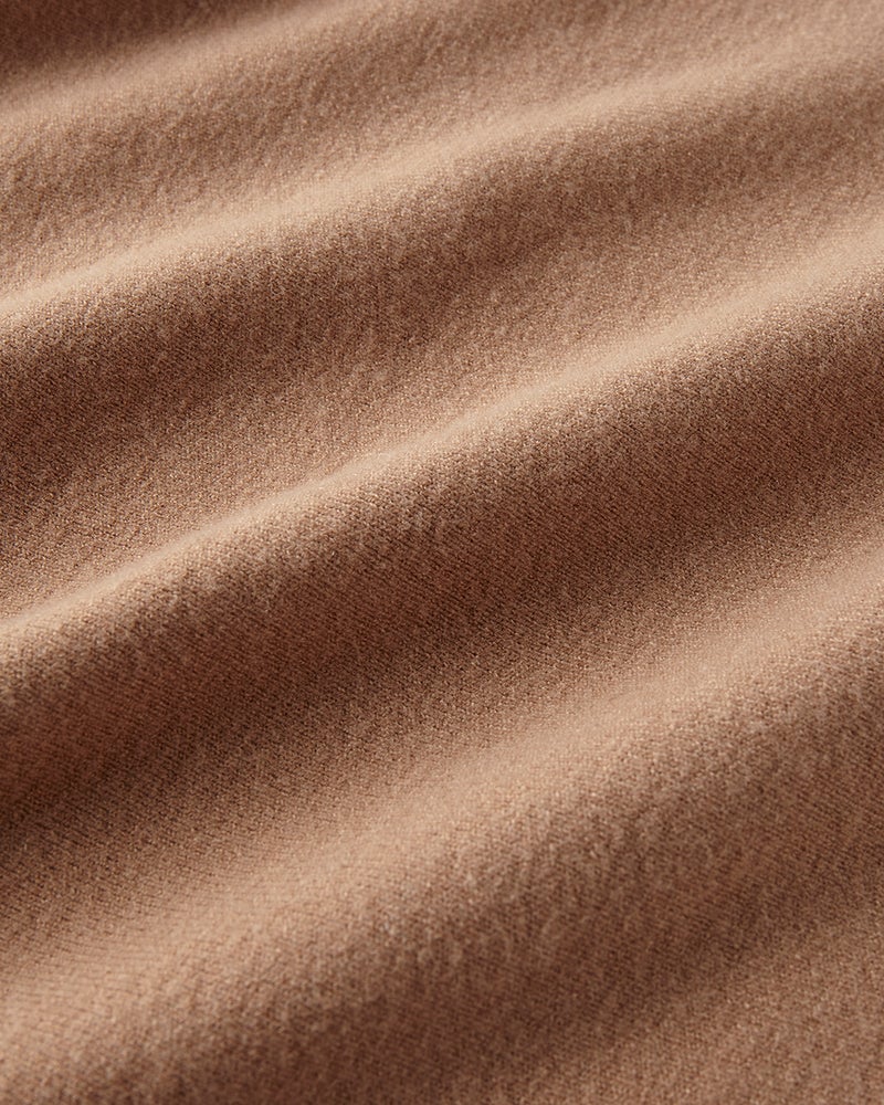 ウール混・ニットスカーフ 詳細画像 キャメル 2