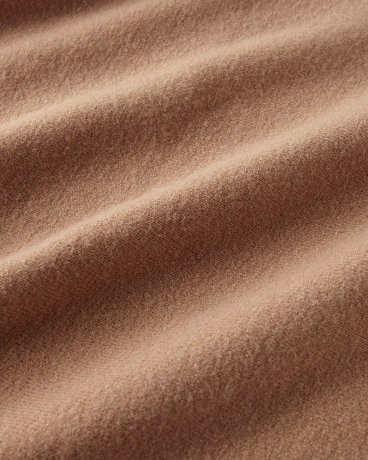 ウール混・ニットスカーフ 詳細画像 キャメル 2