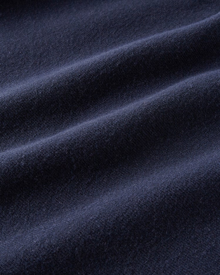 ウール混・ニットスカーフ 詳細画像 ミッドナイトブルー 3