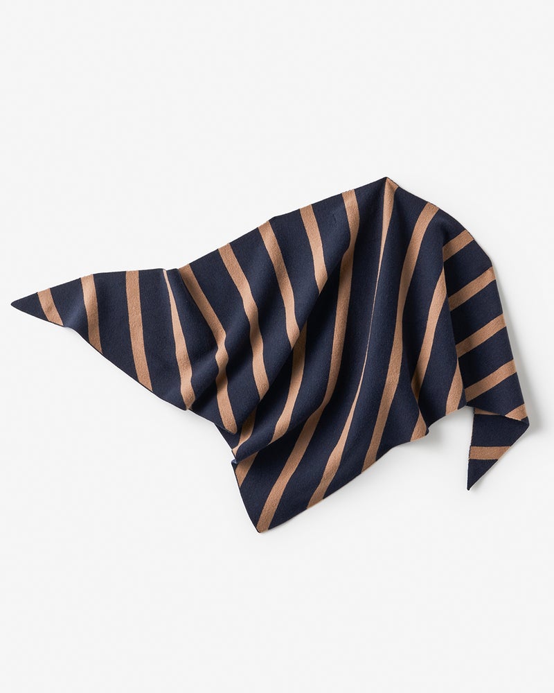 ウール混・ニットスカーフ 詳細画像 ミッドナイトパターン 3